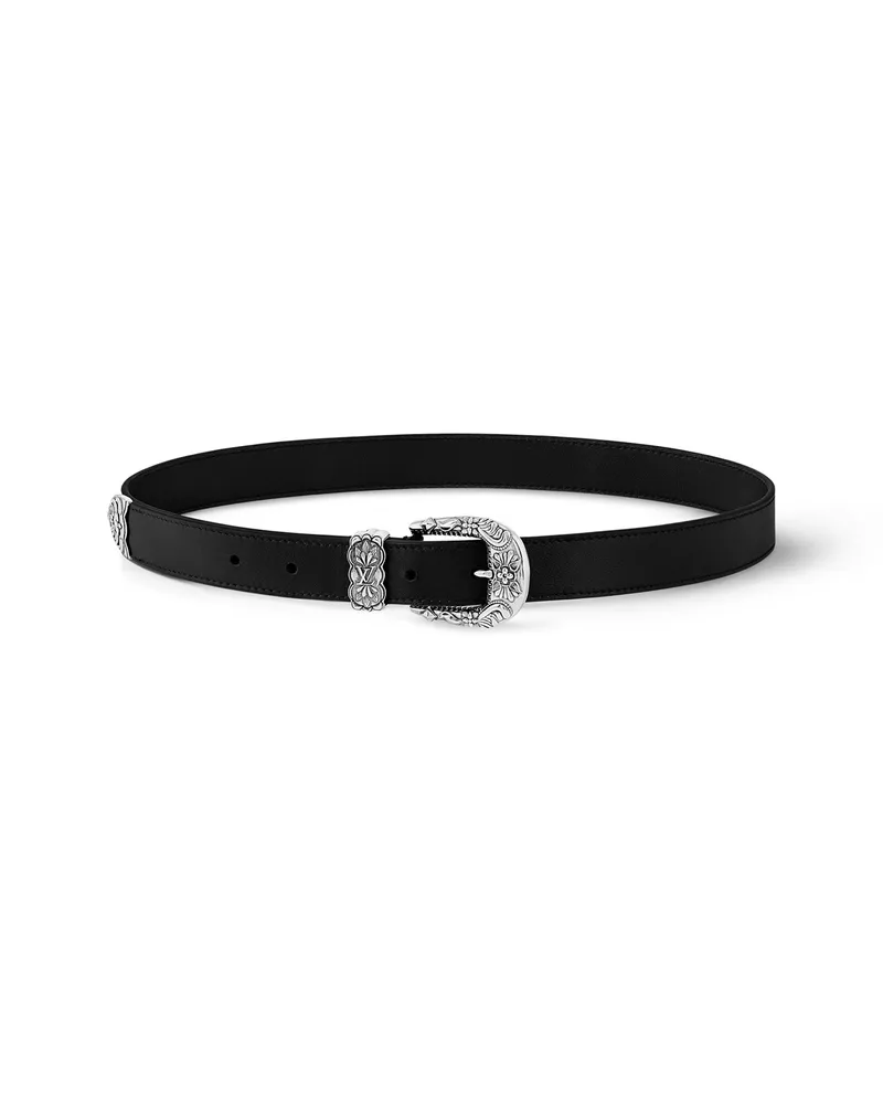 Louis Vuitton LV Western Gürtel 25 mm Black