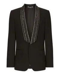 Dolce & Gabbana Einreihiger Blazer Black