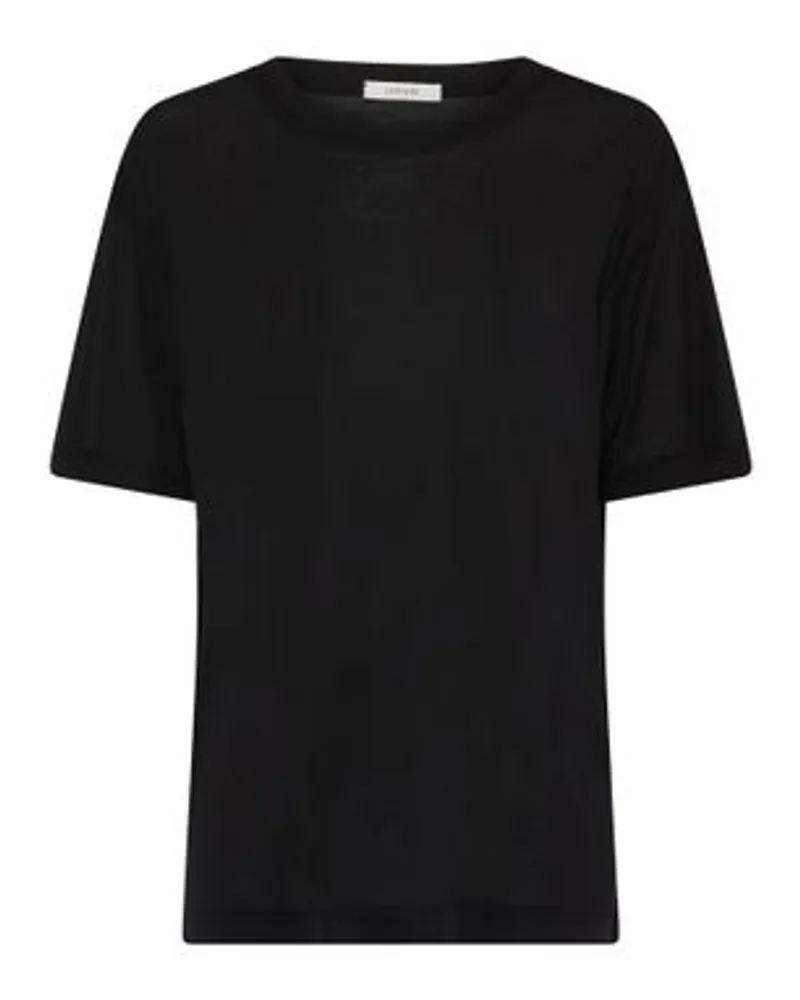 Christophe Lemaire Weiches T-Shirt Black