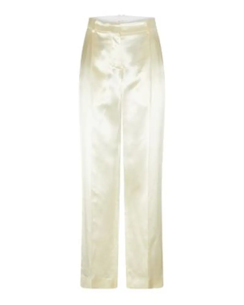 The Row Encore gerade geschnittene Hose Off-white