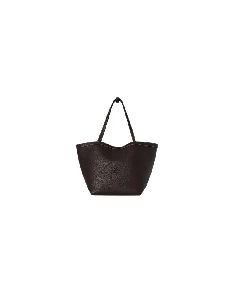 The Row Park Tote Three Stitch bag Brown