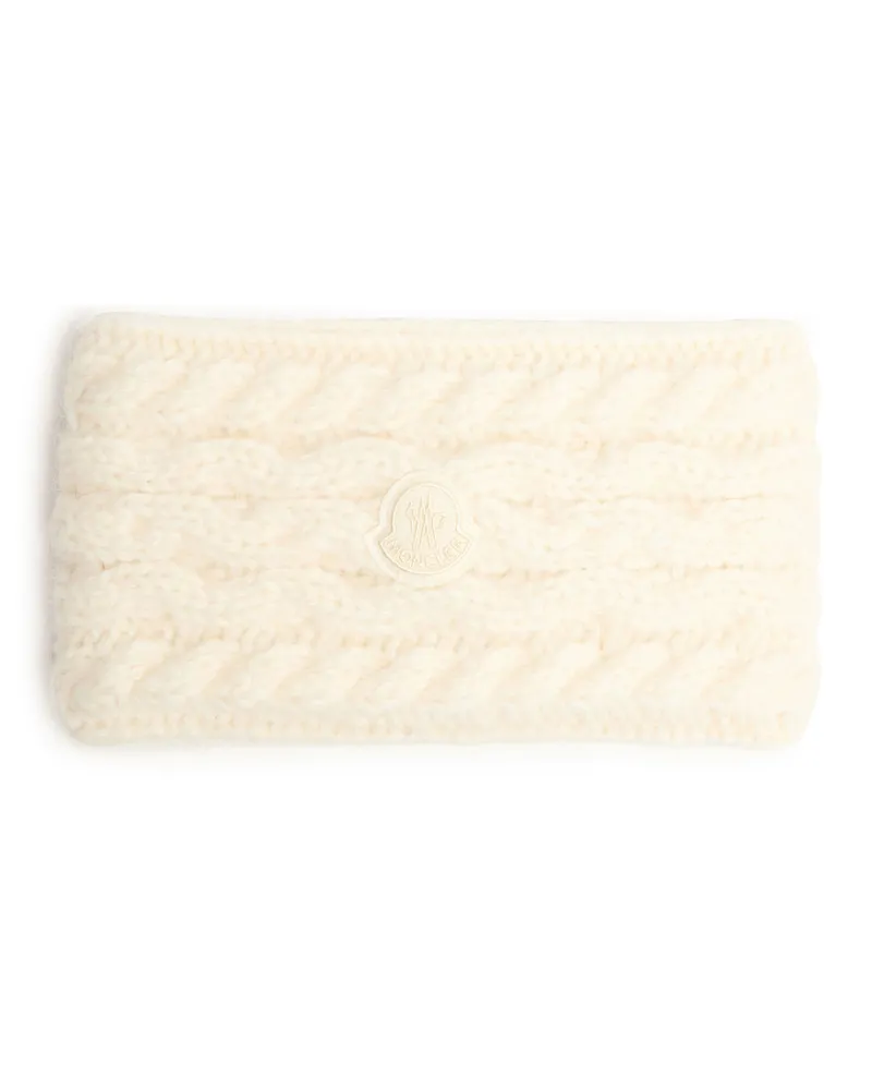 Moncler Stirnband mit Logo Off-white