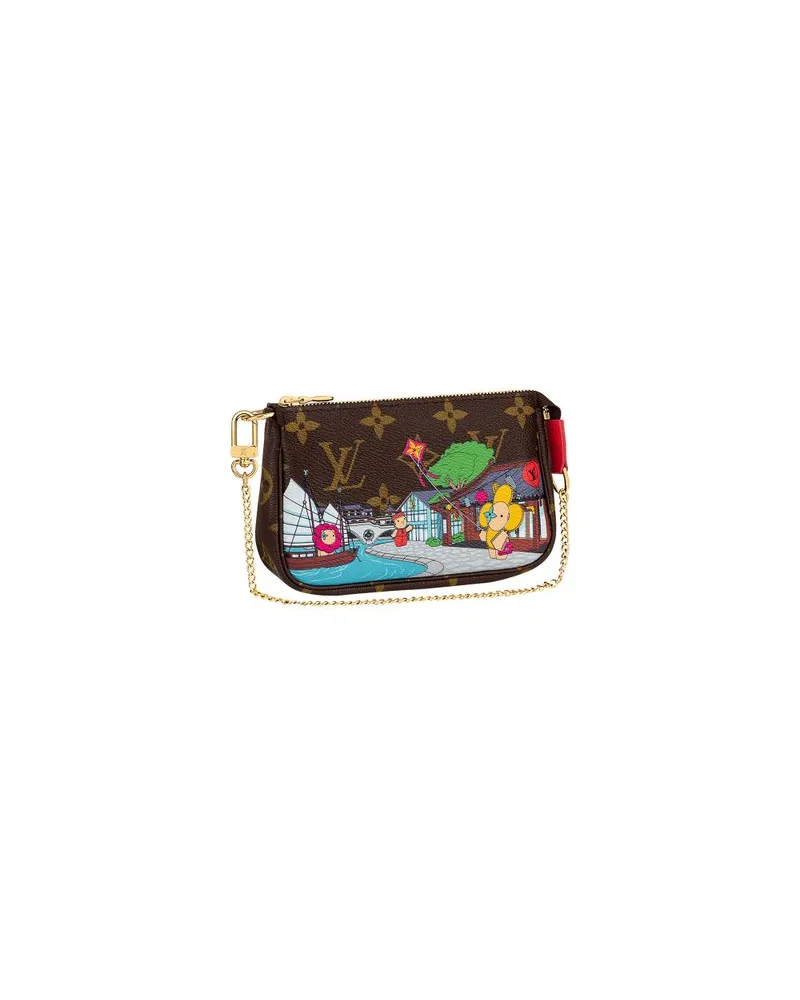 Louis Vuitton Mini Pochette Accessoires Multicolor