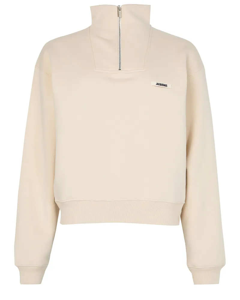 Jacquemus Rollkragen-Sweatshirt mit Reißverschluss The Gros Grain 