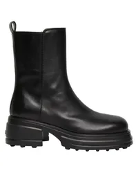 TOD'S Stiefeletten Zipit Black