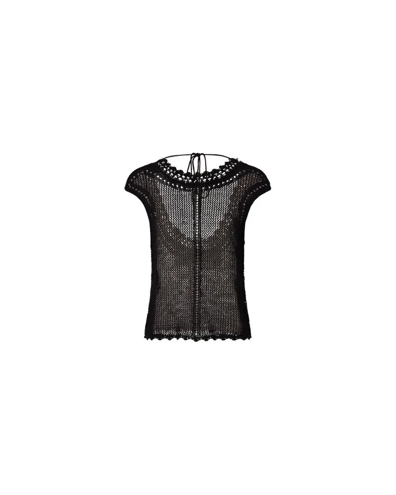 Isabel Marant Ärmelloses Top Metorie Black