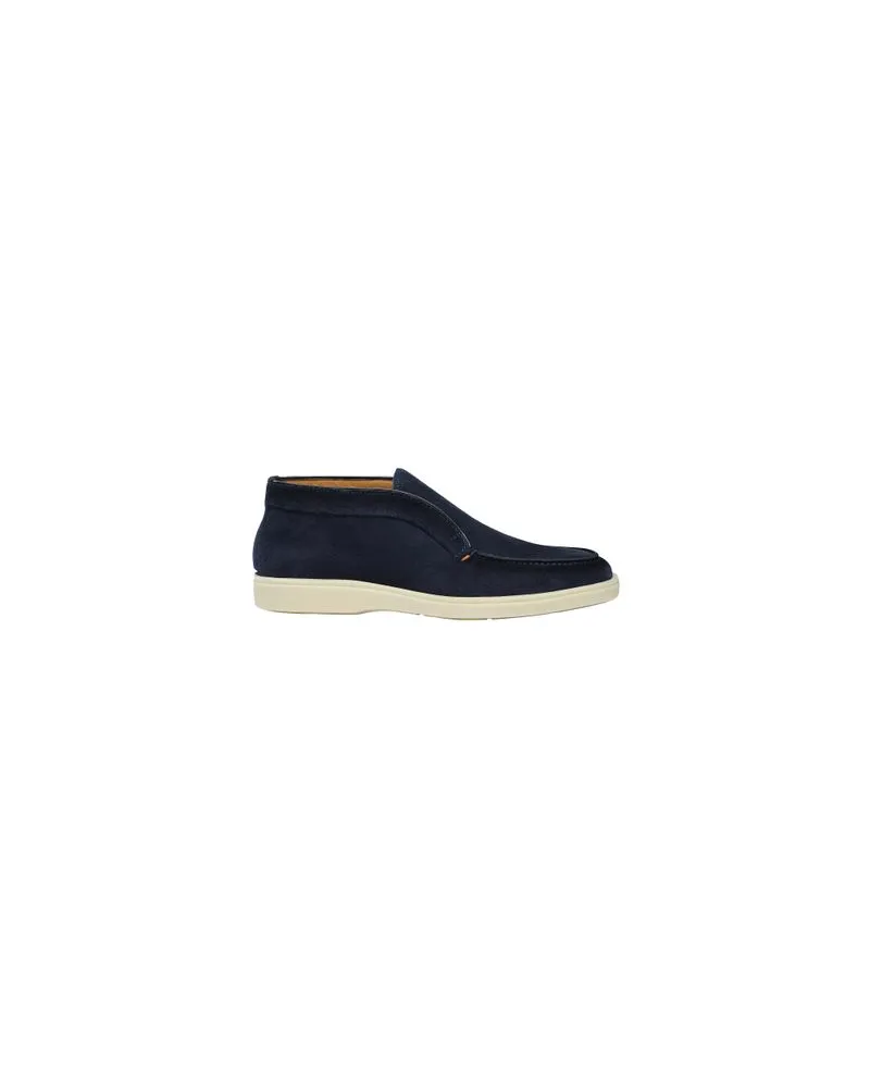 Santoni Desert Boots Blue