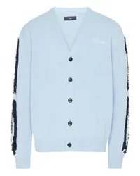 Amiri Cardigan Bones Blue