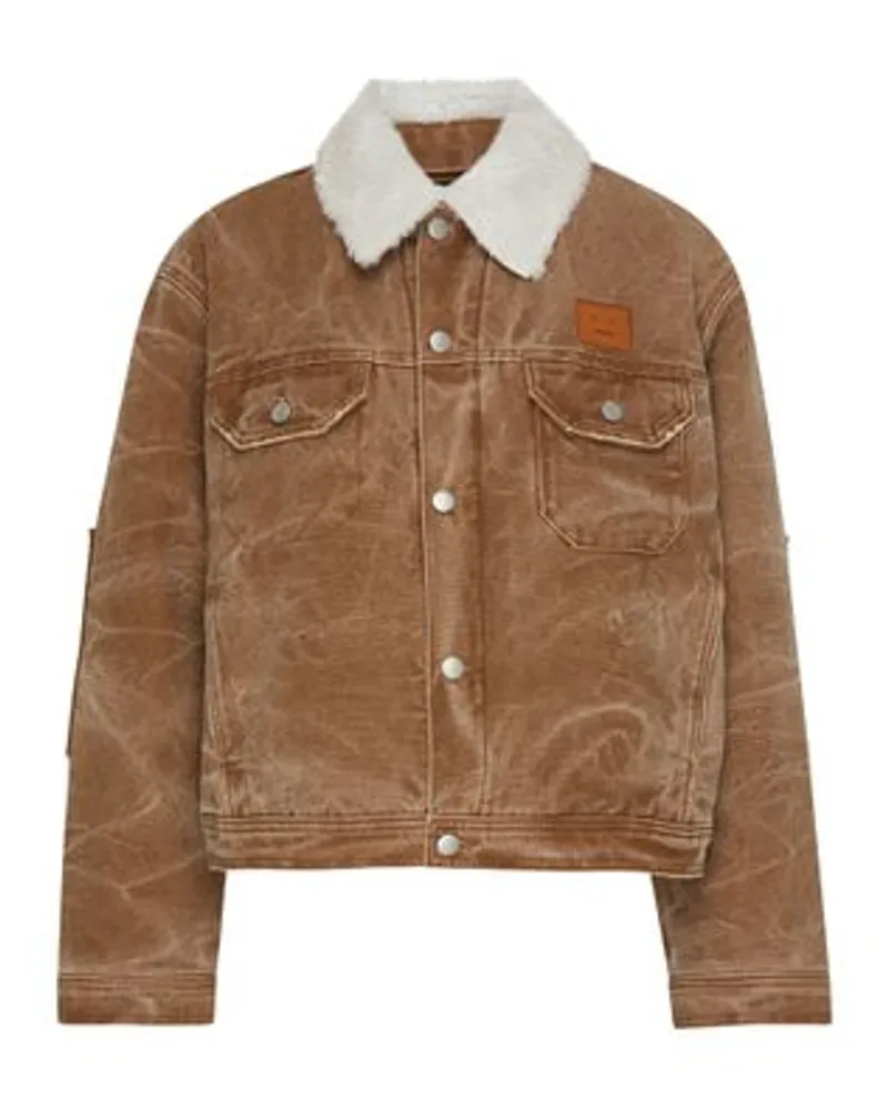 Acne Studios Jacke Brown