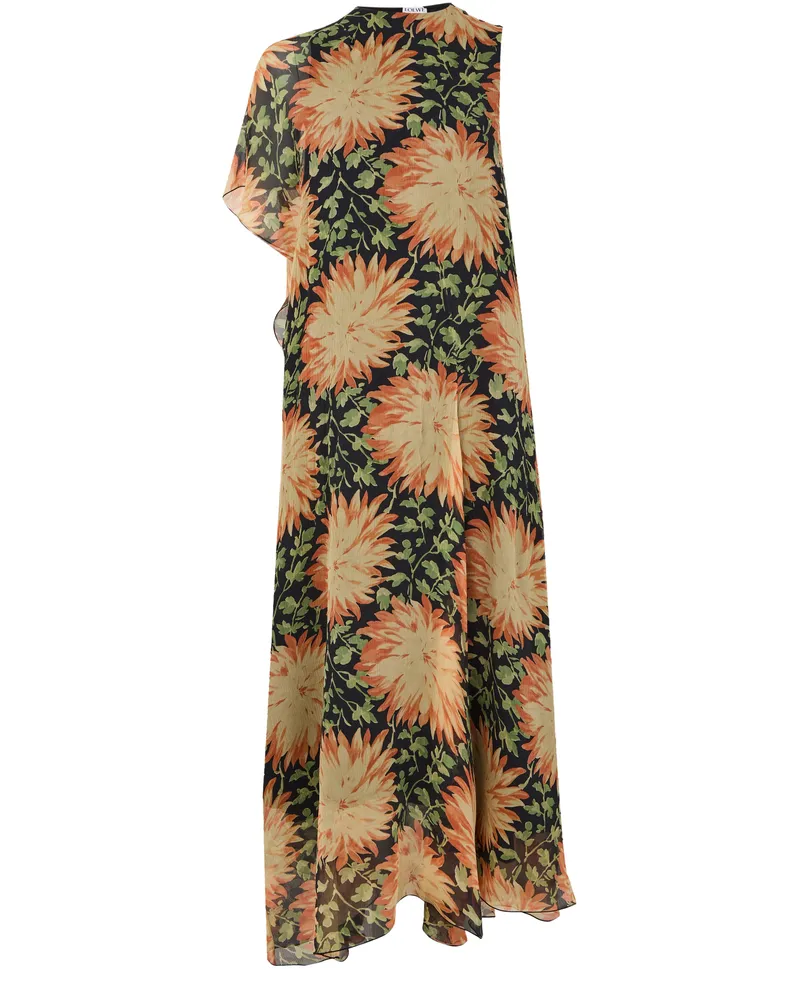 Loewe Fließend fallendes Kleid mit Blumenprint 