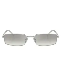 Prada Sonnenbrille Rectangle Silver