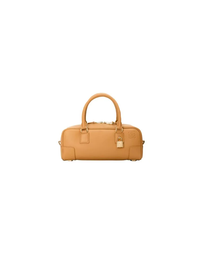 Loewe Cropped Bag Amazona 23 aus Kalbsnappa Metallized