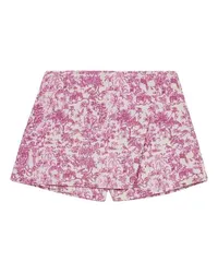 Maje Trompe-l'Å’il-Shorts Toile de Jouy Pink