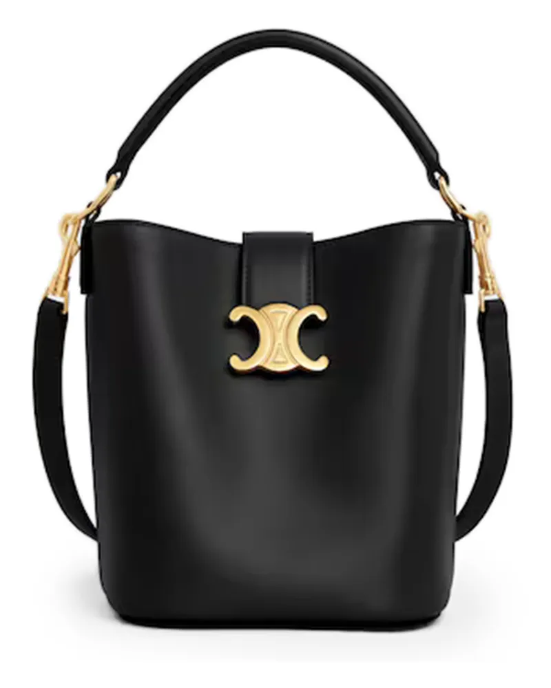 Celine Kleine Louise tasche aus glattem kalbsleder 