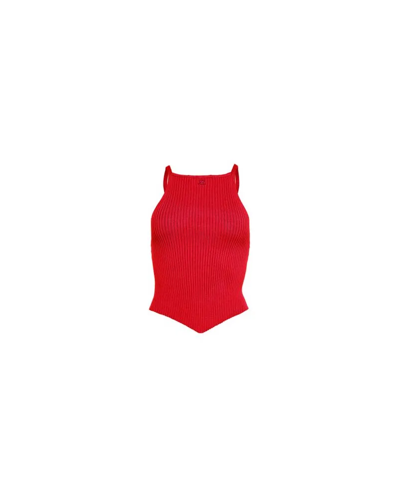 Loewe Bedrucktes langes Kleid Red