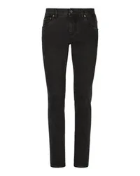 Dolce & Gabbana Stretch-Jeans Skinny Fit Multicolor