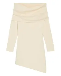 Claudie Pierlot Asymmetrisches Strickkleid White