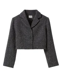 Claudie Pierlot Graue Tweedjacke Grey