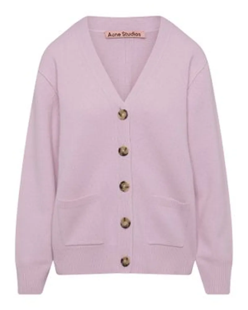 Acne Studios Cardigan Kendry Purple