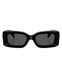 Versace Sonnenbrille Rectangle Black