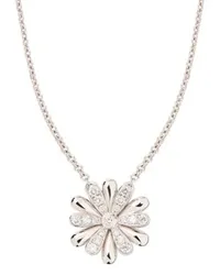 POIRAY Halskette Flower Silver