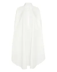 Bottega Veneta Kleid Aus Kompakter Baumwolle White