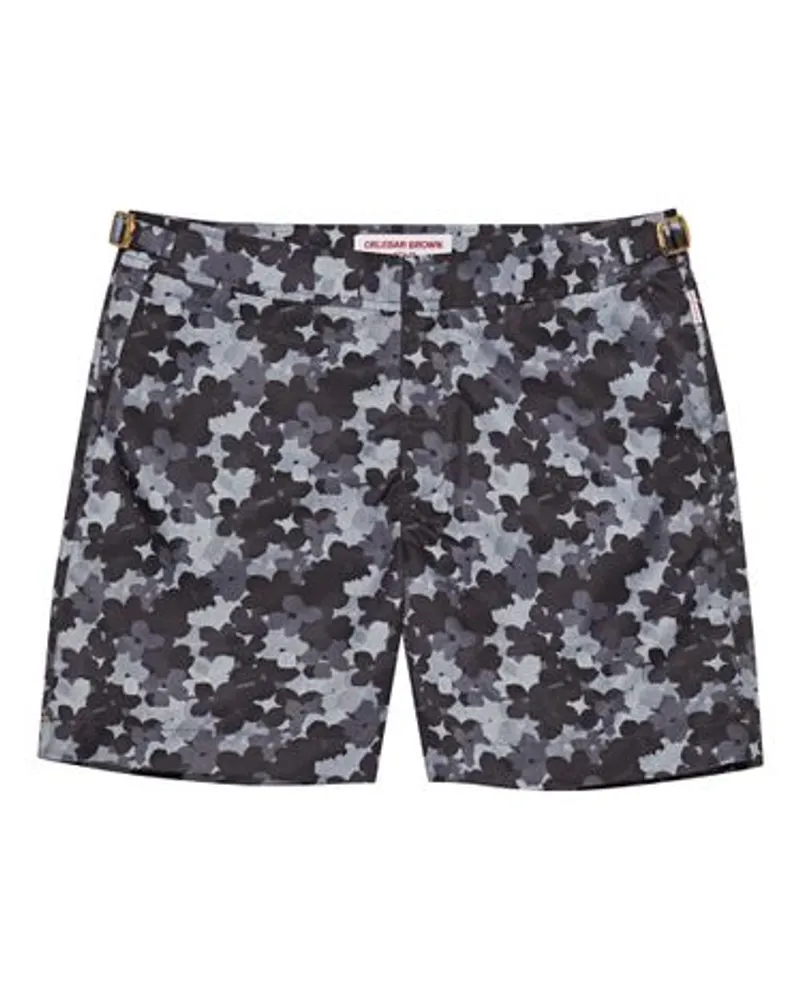 Orlebar Brown Badeshorts Bulldog Blossom Grey