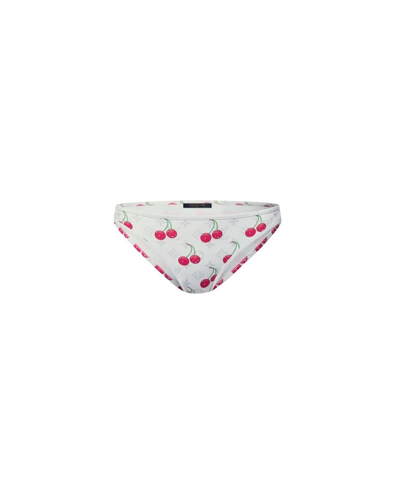 Louis Vuitton LV x TM Cherry Bikiniunterteil White