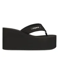 COPERNI Plateausandalen mit Logo Black