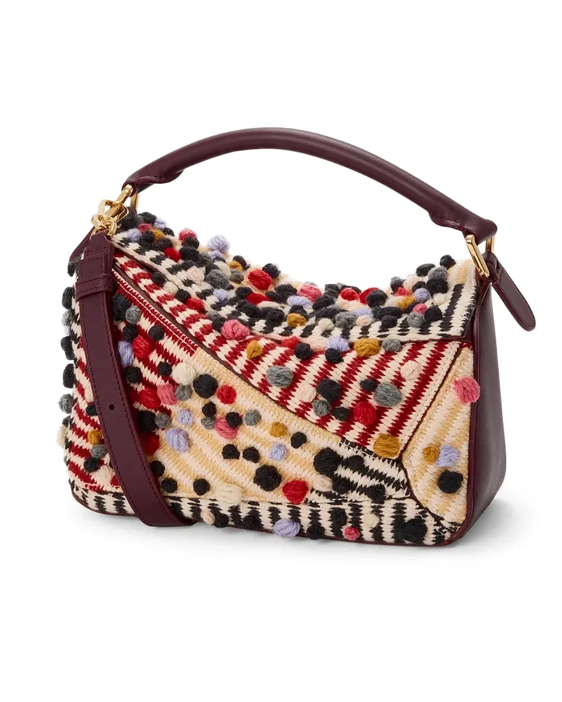 Loewe Gepunktete kleine Tasche Puzzle 