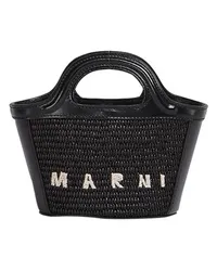 Marni Mikro-Handtasche Tropicalia Black