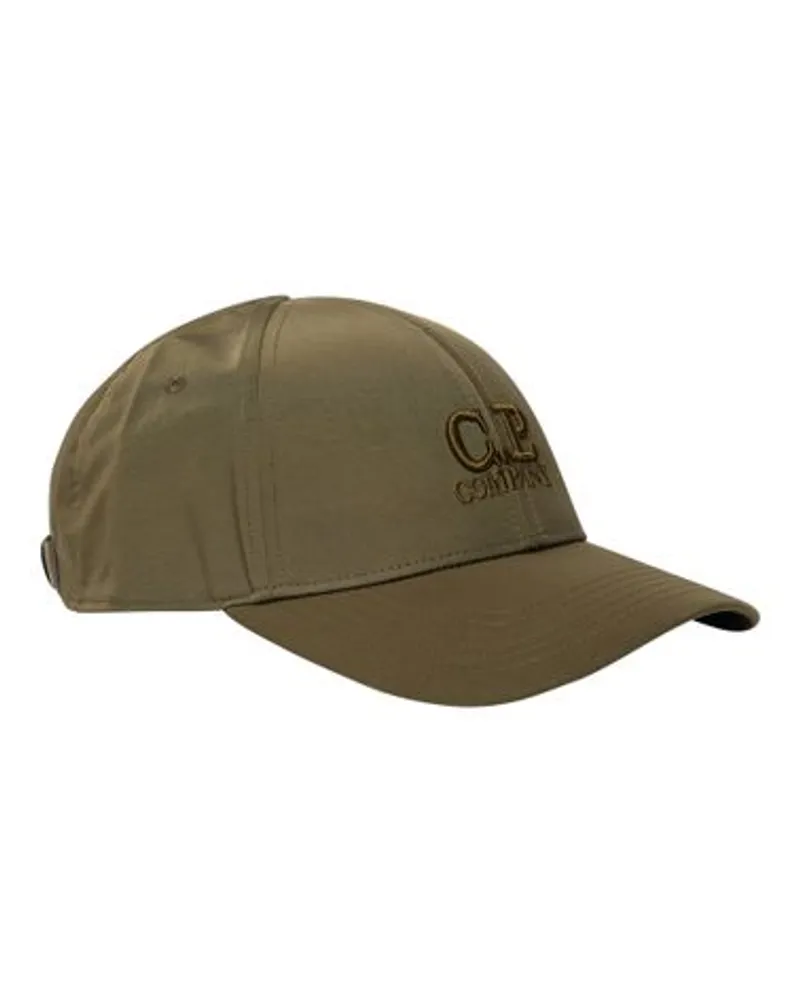 C.P. Company Cap Chrome-R Logo Green