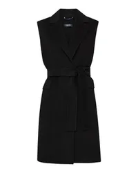 Max Mara Ärmelloser Mantel  Beau Black