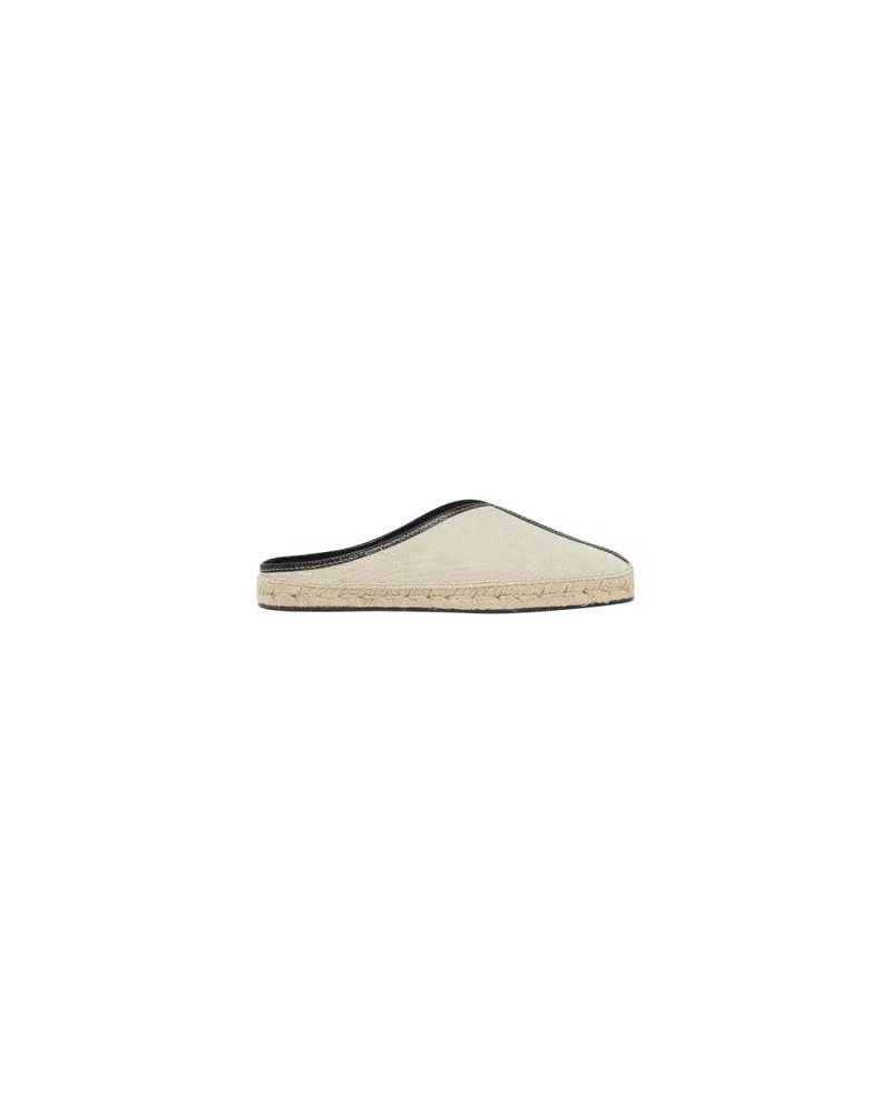 Totême Slipper The Espadrille Slippers White