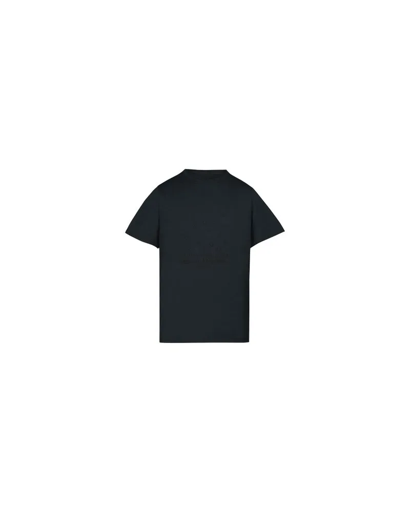 Maison Margiela Baumwoll-T-Shirt mit Nummern-Logo Grey