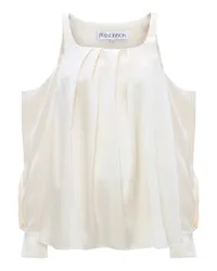 J.W.Anderson Schulterfreies Twisted Top Off-white