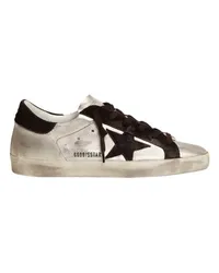 Golden Goose Sneakers Super-Star Silver