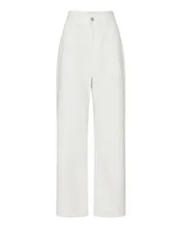 Loewe Baggy Jeans Anagram White