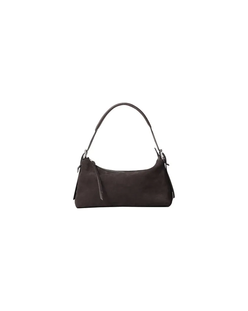 Christophe Lemaire Baguette-Tasche mit Gürtel Brown