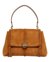 Chloé Weiche Schultertasche Penelope Brown