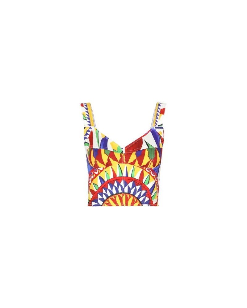 Dolce & Gabbana Bustier Multicolor