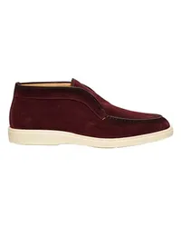 Santoni Desert Boots Red