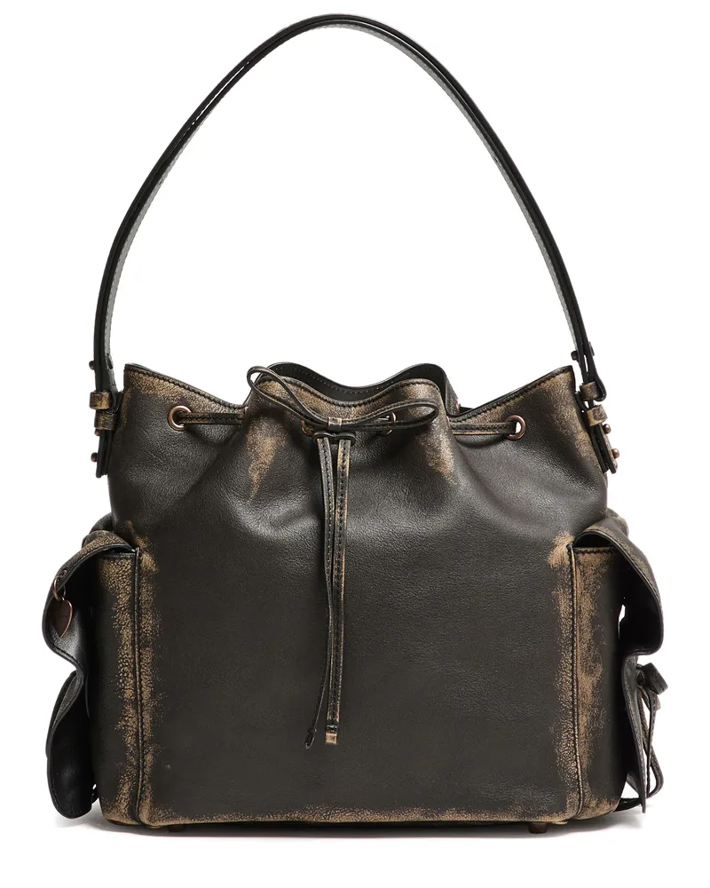 Acne Studios Bucket Bag Multipocket Vintage 
