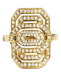 STATEMENT Ring Mini My Way Email, Diamanten & Gelbgold Gold