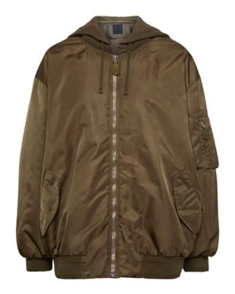 Givenchy Oversize-Bomberjacke Green