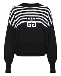 Givenchy Pullover Cropped Fit 4G Black