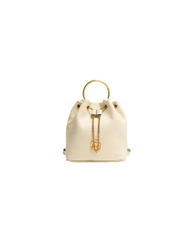 Bottega Veneta Schultertasche Parachute Beige