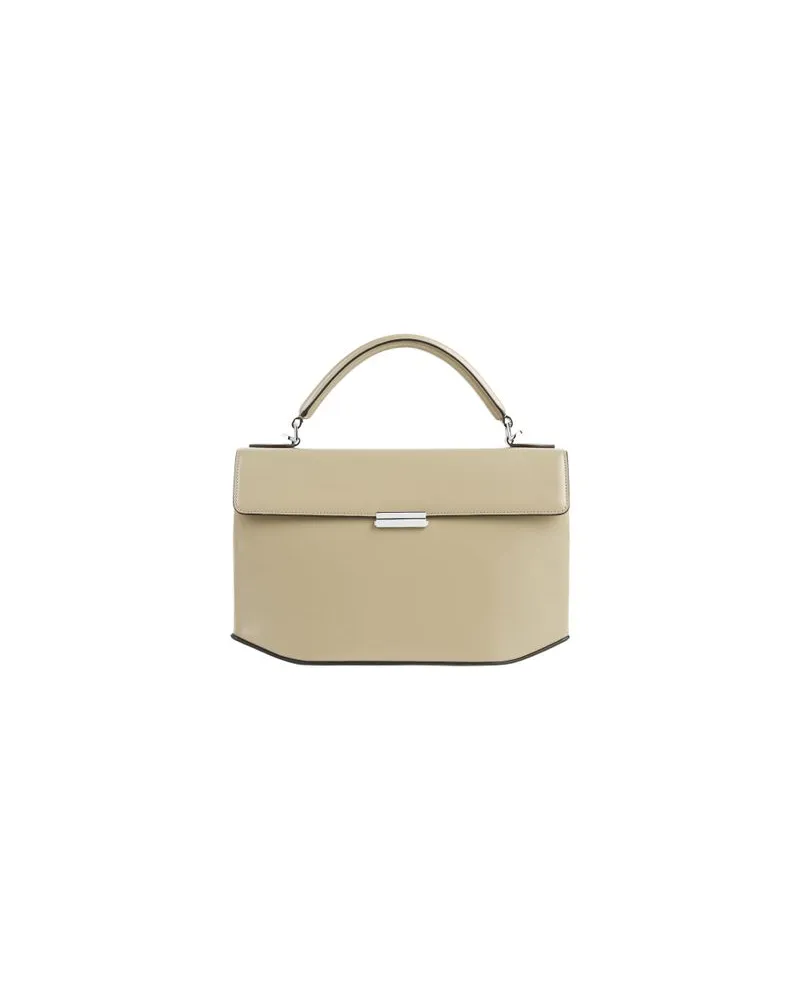 Loewe Gepunktete kleine Tasche Puzzle Beige