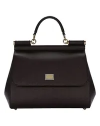 Dolce & Gabbana Handtasche Sicily Medium Burgundy