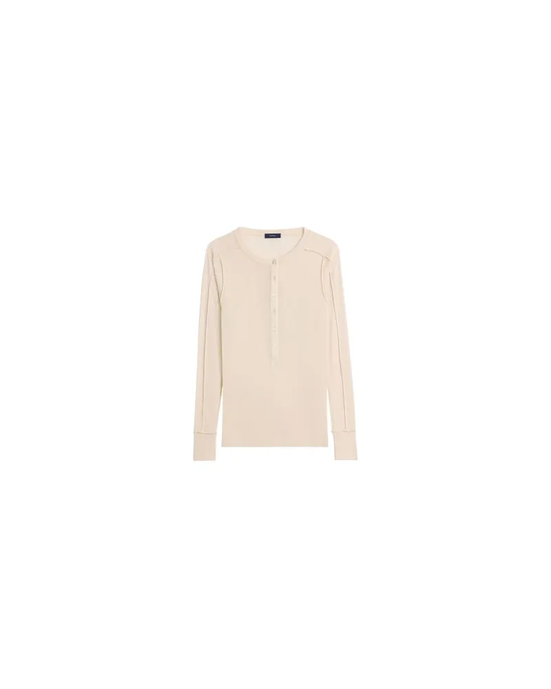Moncler Lange Daunenjacke  Verone Beige
